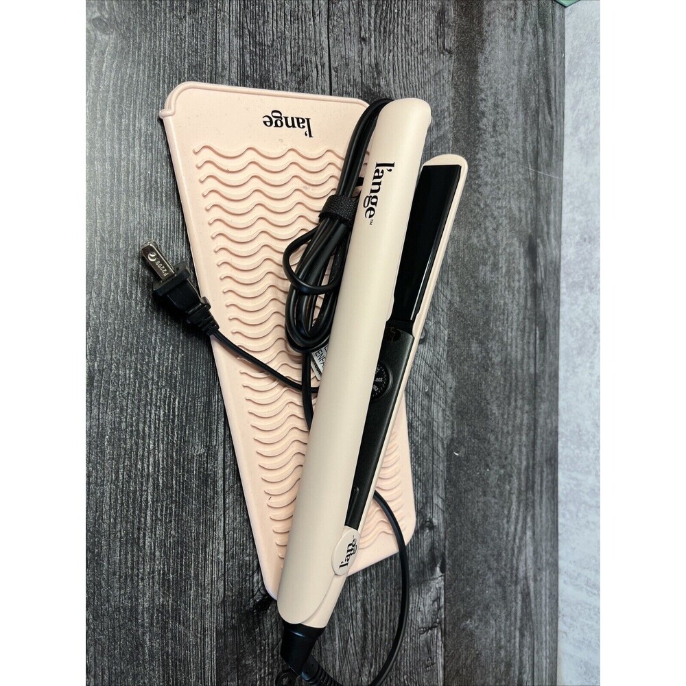 LANGÉ Hair Straightener - Blush Pink -with Silicon Mat